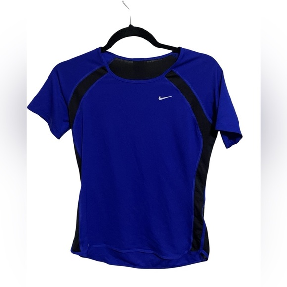 Nike Dri Fit Purple/Black Top Sz Small - Picture 1 of 9